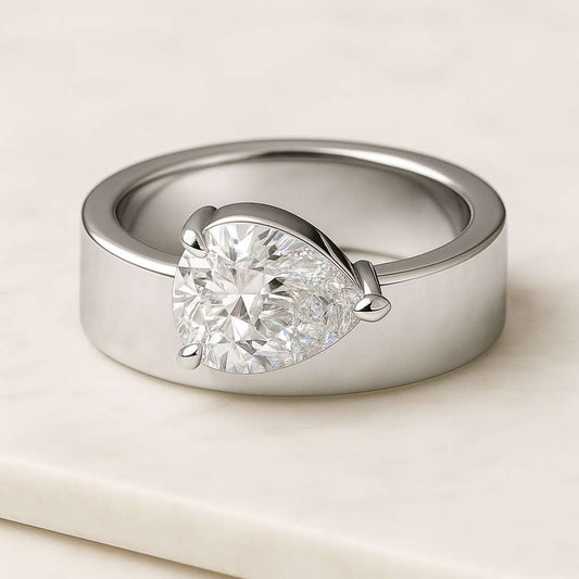 18K Gold Vermeil Oval Cut Ring Engagement Ring Proposal Ring Wedding Ring Bridal Ring