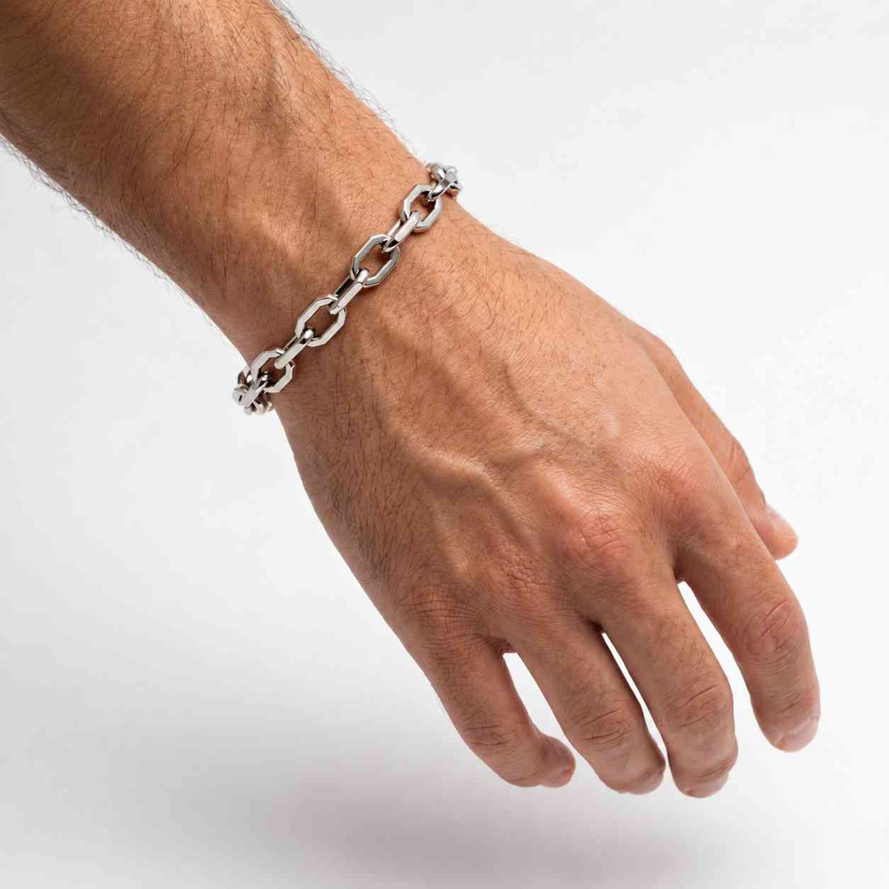 18K Solid Gold Petite Cuban Bracelet, 2.5-3mm Dainty Chain, Minimalist Jewelry