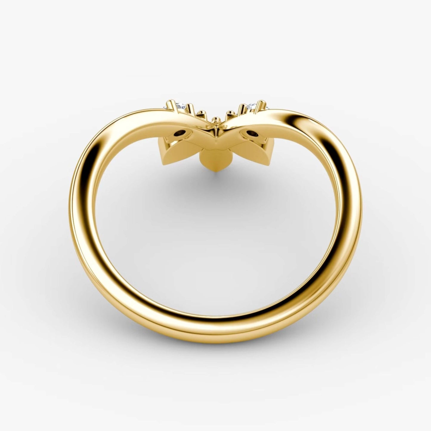 18k ,10k Solid Band Gifts for Mother In Low