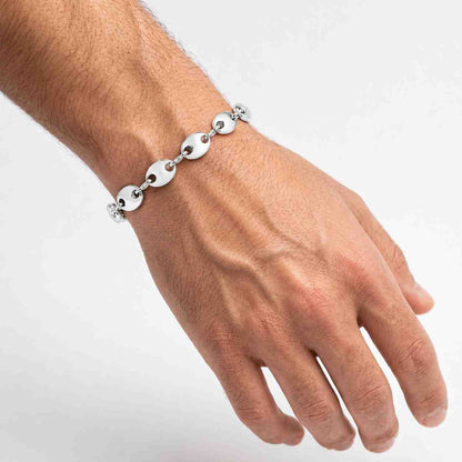 18k Gold Filled Bracelet or Anklet, Specialty Chains with Mariner Anchor Chain, Chunky Link Mariner Charms, Wholesale Jewelry Supplies