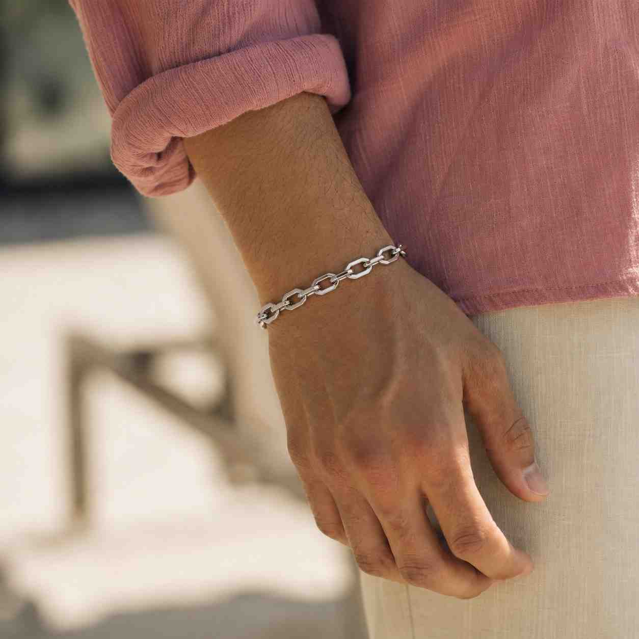 18k Solid Gold Cuban Link Chain Bracelet - Custom Length - Solid 750 Yellow Gold - Genuine 18ct Gold Chain Bracelet / Anklet For Women & Men