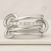 Baguette Diamond Connector Ring