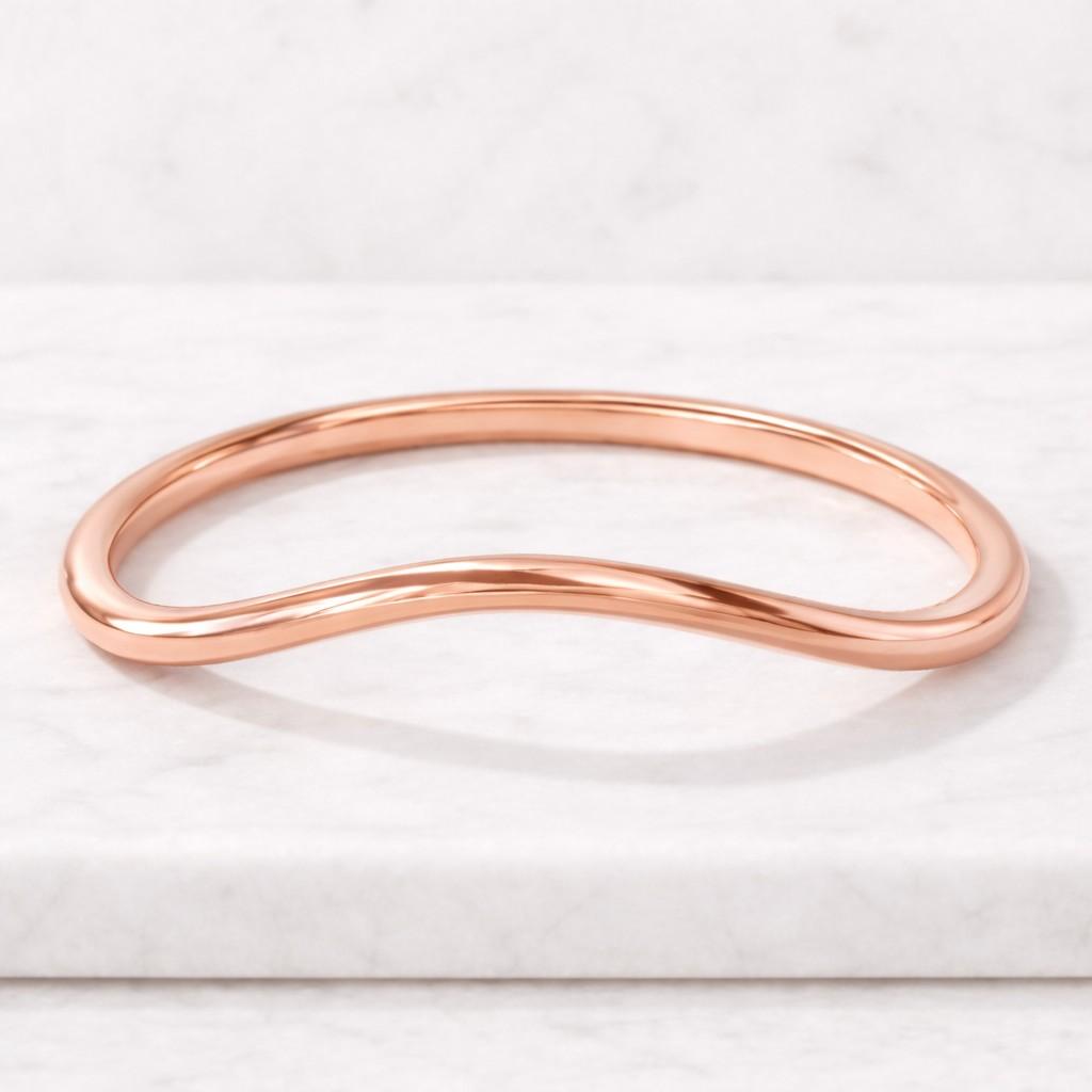 18k Yellow Gold Matching Band