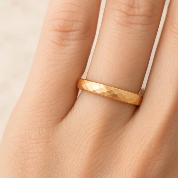 18k Yellow Gold Proposal Ring