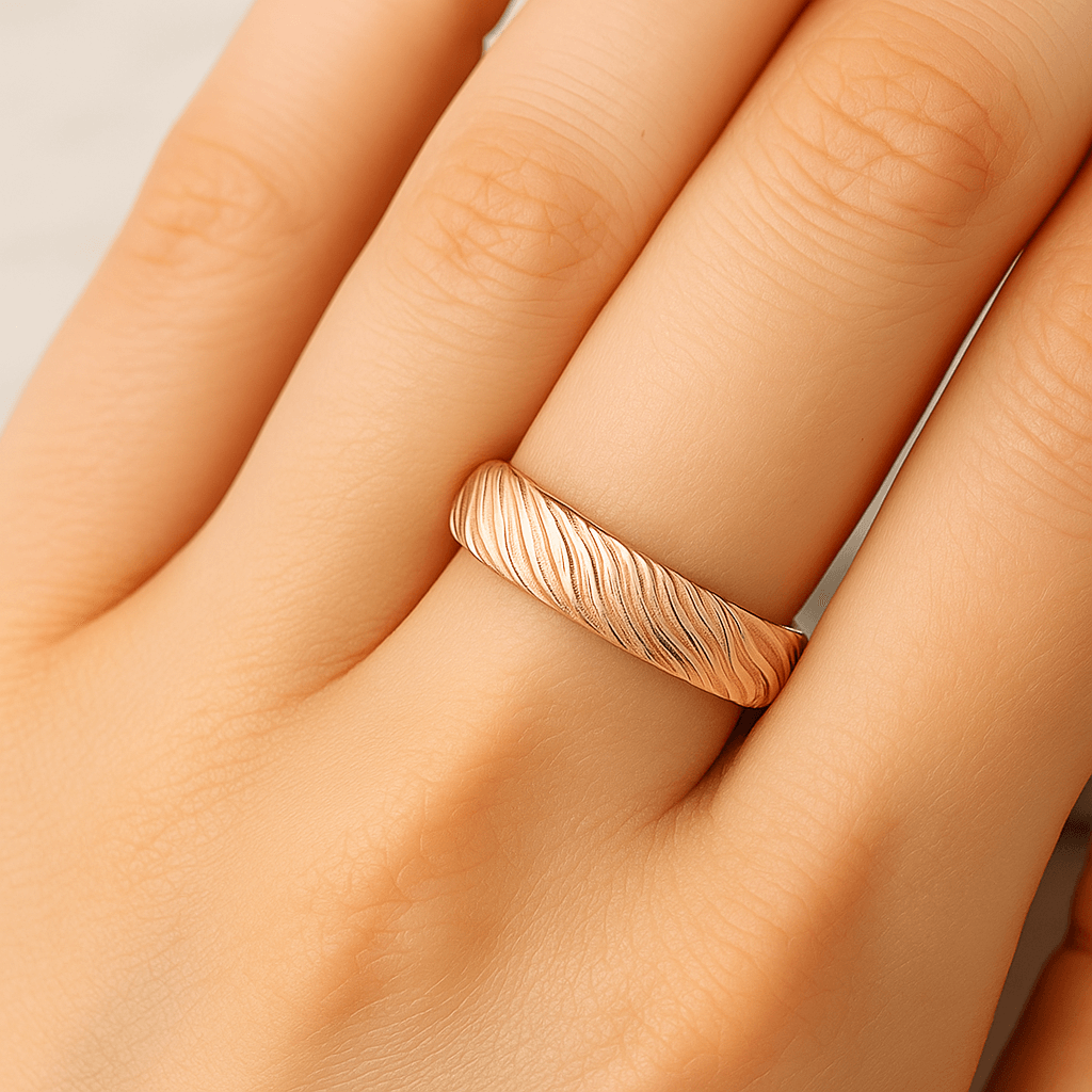 1 CT Baguette Cut Lab Diamond Band, Brushed Finish Band, Tension Setting One Diamond Men's Band, Wedding Band, Gift For Him CAD