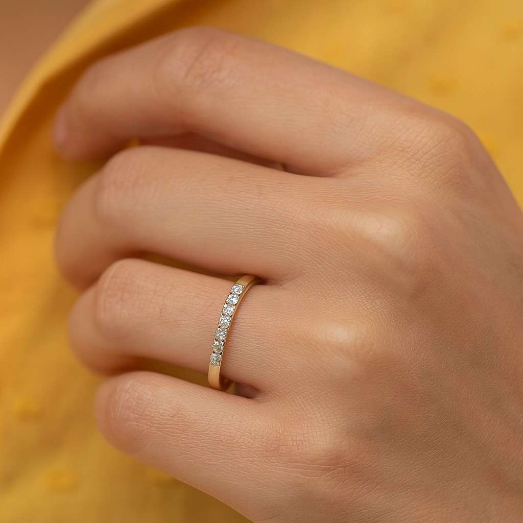 2 CT Emerald Cut Moissanite Engagement Ring Three Stone Wedding Ring Half Bezel Set Baguette Cut Side Tapper Ring Anniversary Ring For Her