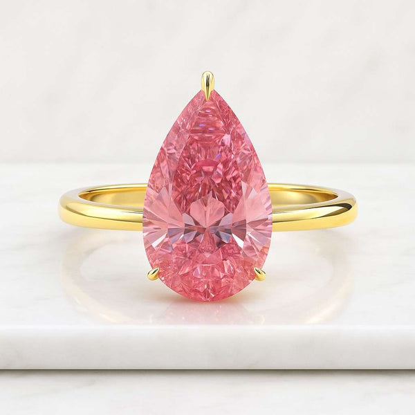 1 Carat Eternity Round Brilliant Lab Grown Diamond Band  U Shape Diamond Eternity Band  White Gold Wedding Band  Unique Stacking Ring