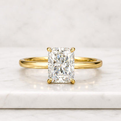 1 to 4 ct Lab Grown Diamond Ring, Promise Ring for Her, Anniversary Gift