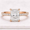 Radiant Cut Lab Grown Diamond Engagement Ring