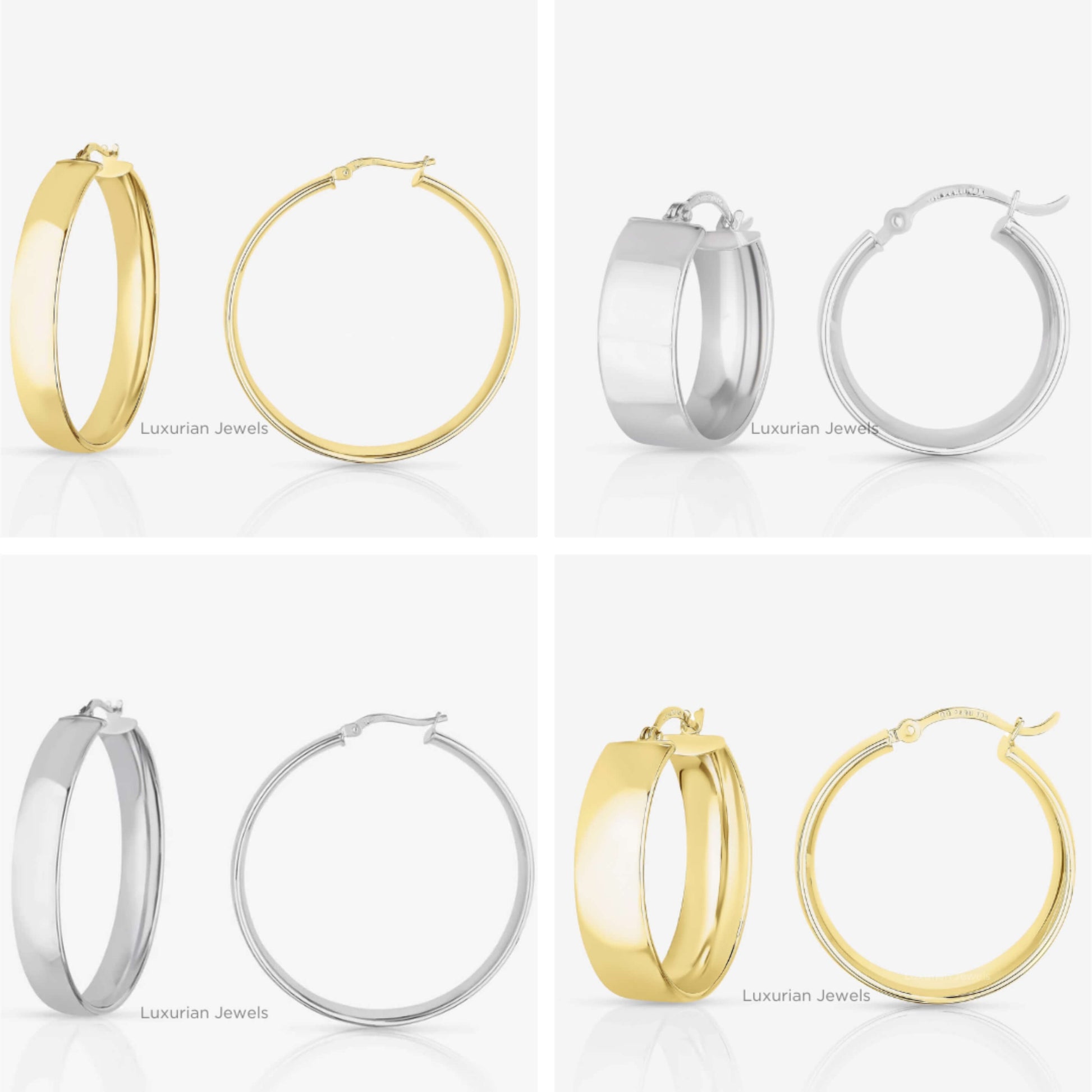 20 MM Round Shape Hoop Earring For Her