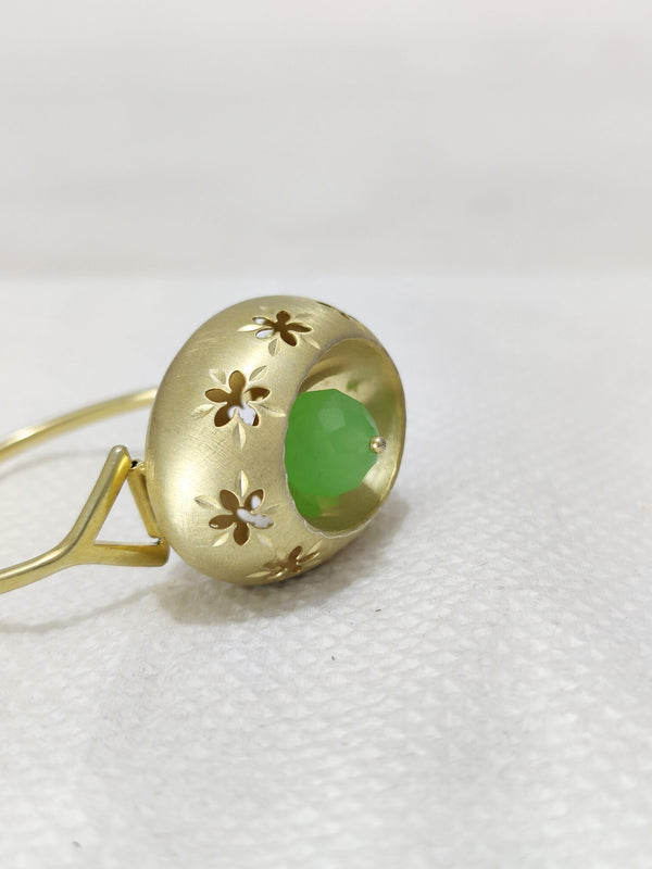 24k Gold Filled Tiny Heart Ring Dainty Stackable Jewelry
