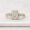 Elongated Cushion Cut Lab Grown Diamond Engagement Ring