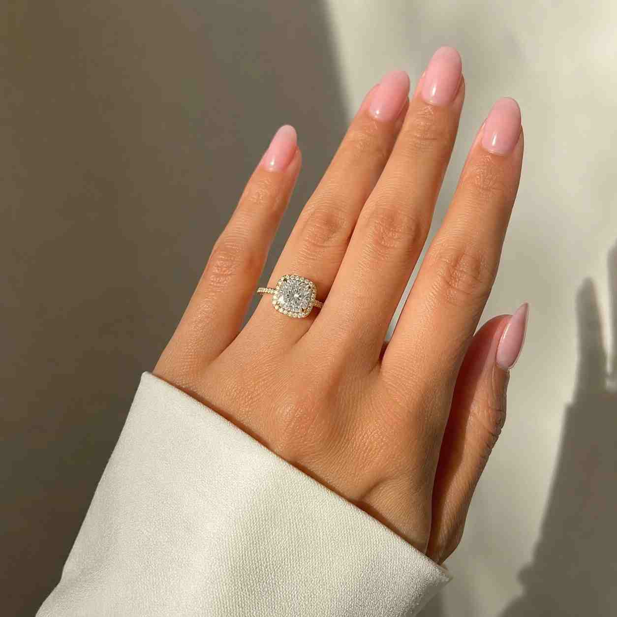 2 ct lab grown diamond toi et moi ring, heart & pear diamond two stone ring, 14k gold engagement ring for gift, proposal ring for wife
