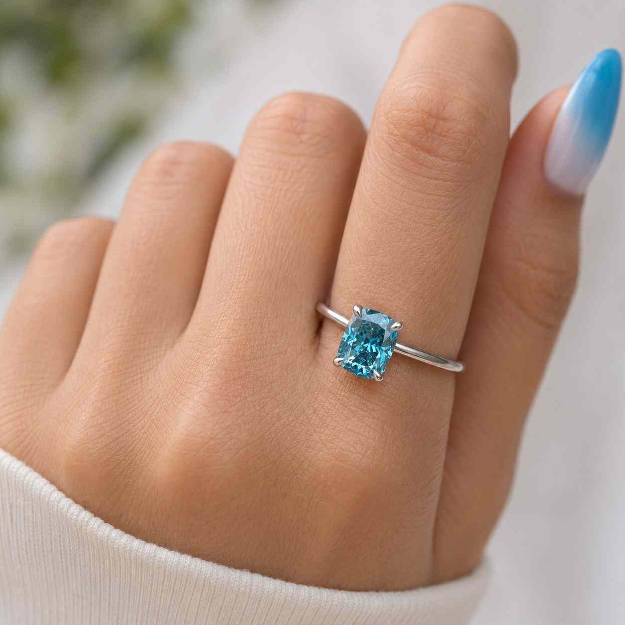 2 carat emerald cut lab grown diamond solitaire engagement ring split shank 14k yellow gold igi certified emerald diamond luxury ring
