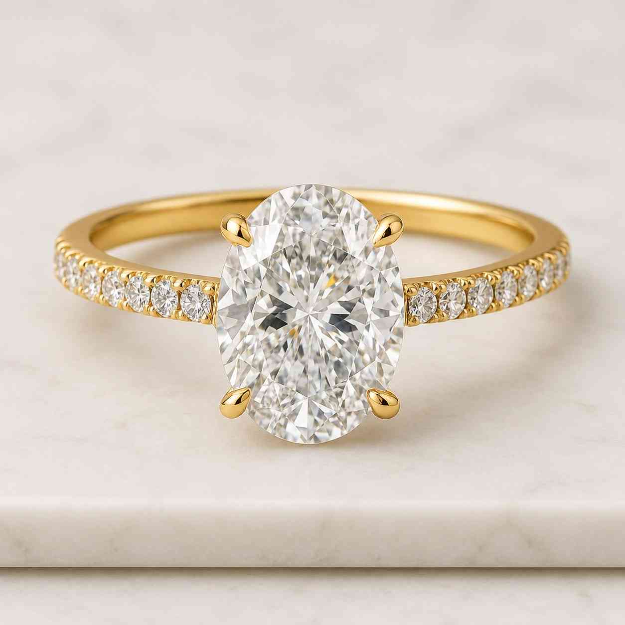 2 Carat Fancy Vivid Blue IGI Certified Lab Diamond Oval Cut Halo Engagement Ring 14k White Gold Blue Diamond Ring
