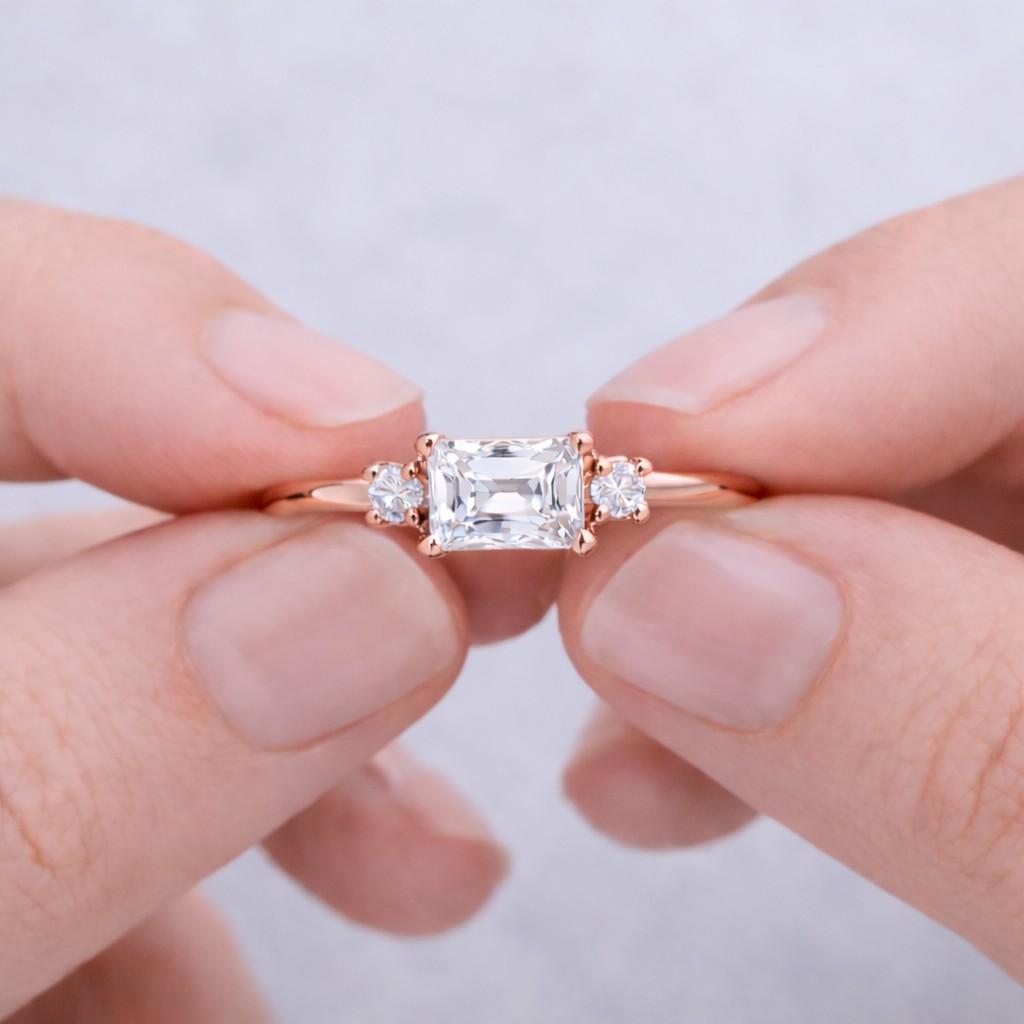 2 ct ring 3 ct ring 5 ct ring large stone ring bold engagement ring statement diamond ring oversized stone ring