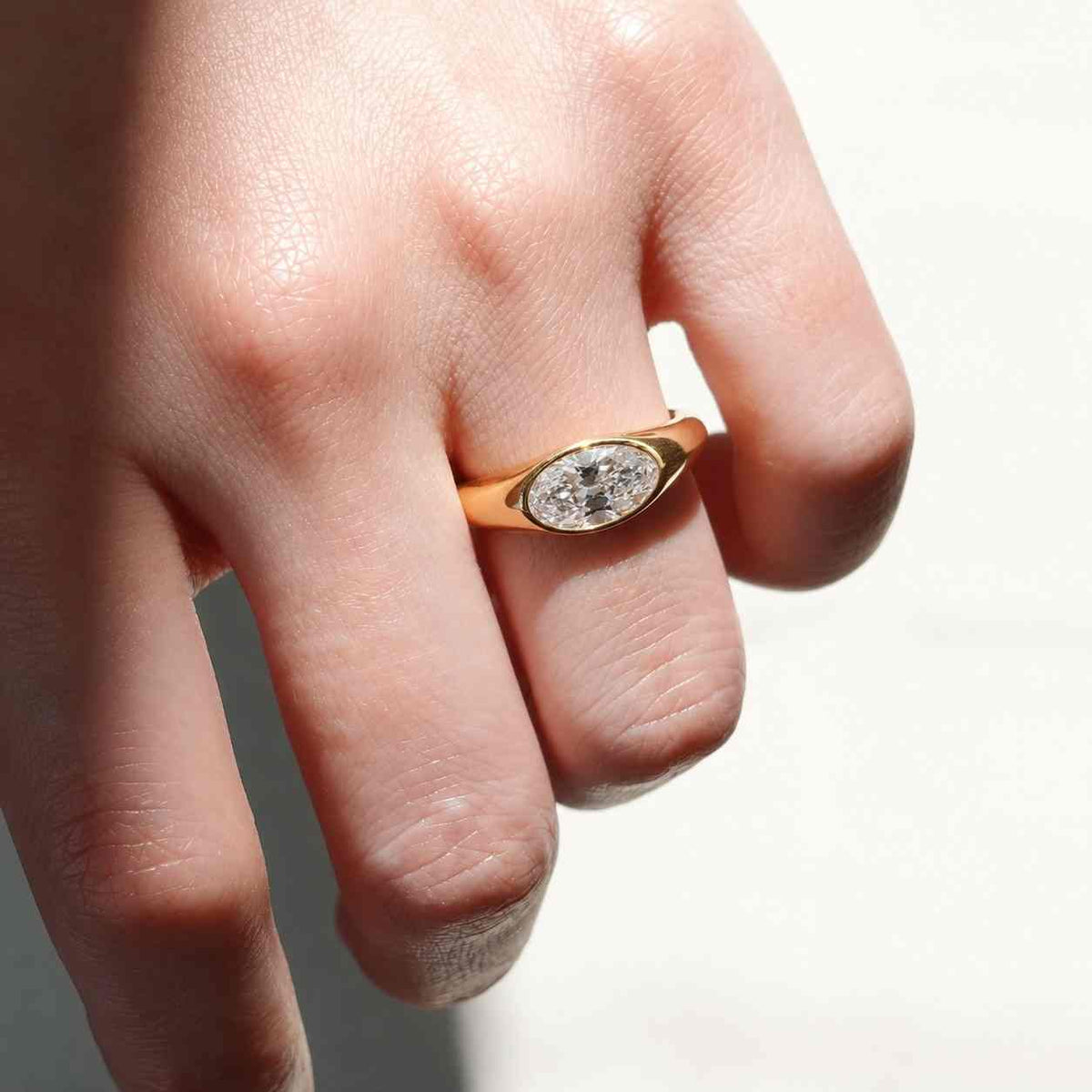 3Ct D VVS2 IGI certified lab grown Oval diamond engagement ring lab created diamond with bezel engagement ring,