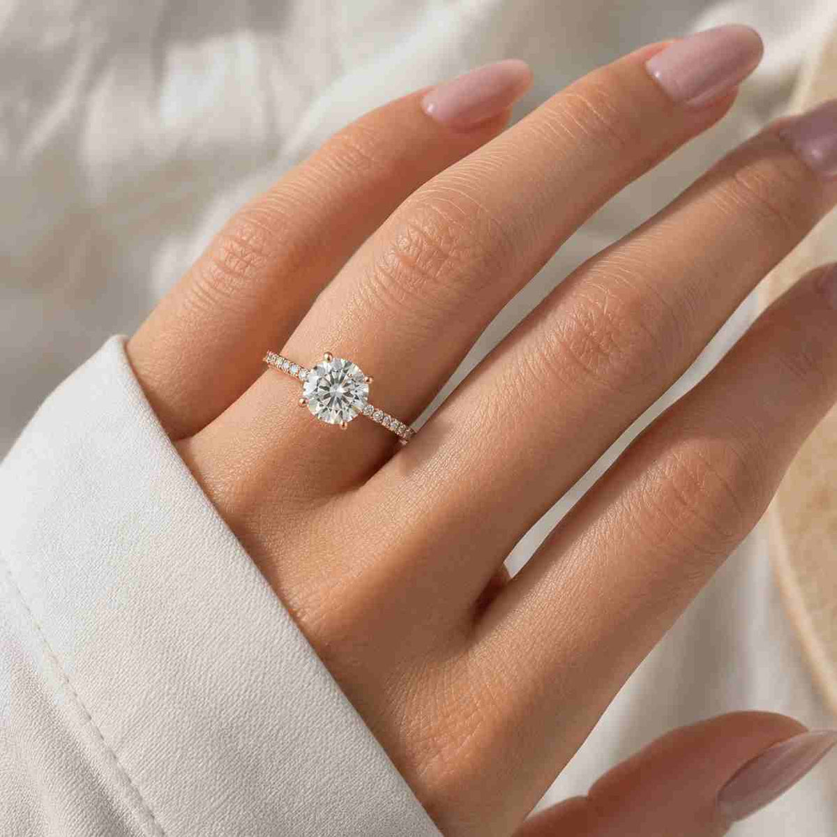 3 ctw asscher cut lab grown diamond engagement ring with halo split shank d vvs2 igi certified diamond ring for her

