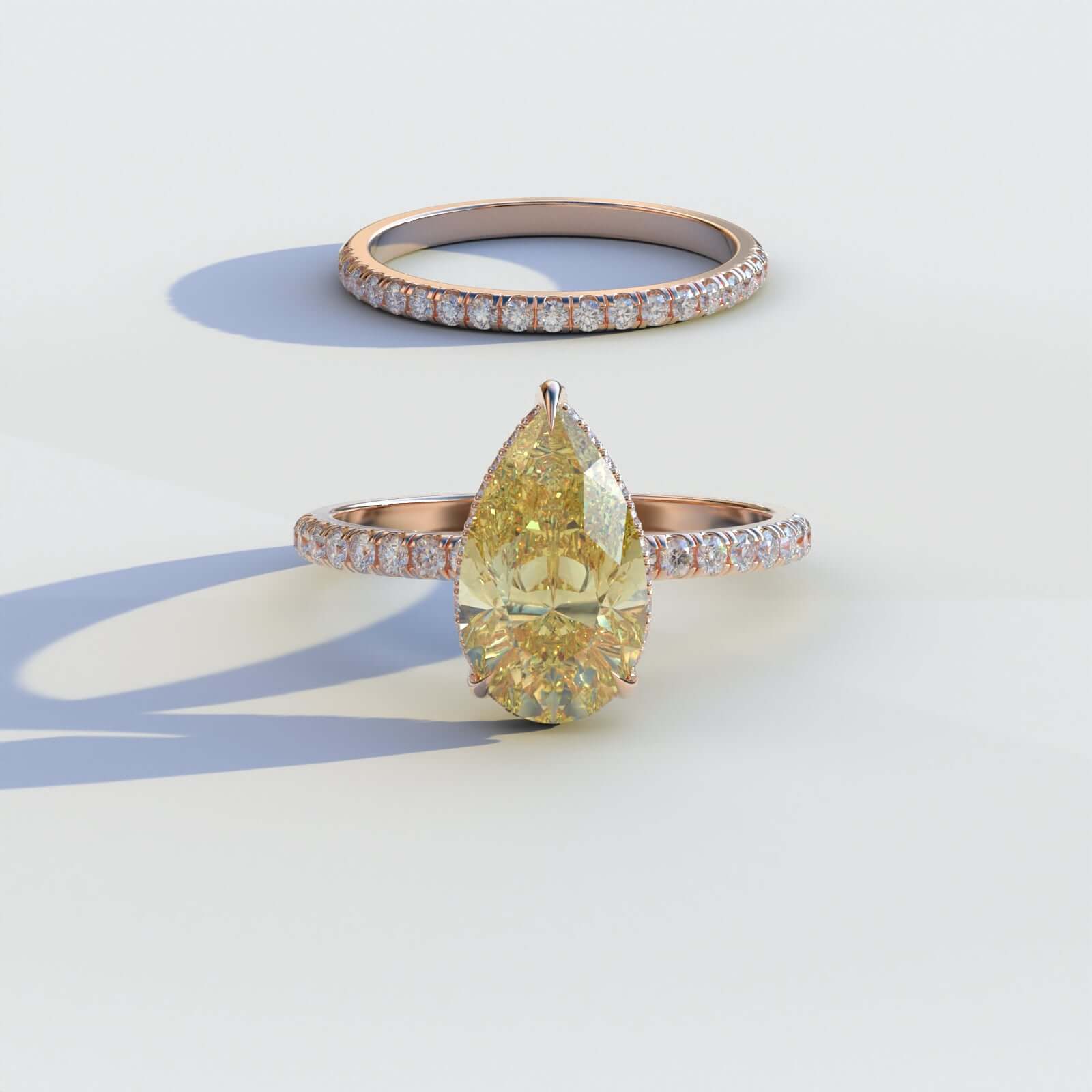 3 Claw Prong Set Ring