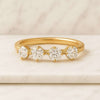 Round Lab Grown Diamond Anniversary Band For Her