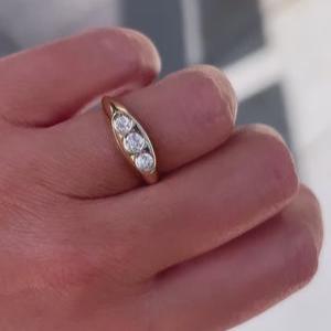 3 Stone Engagement Ring