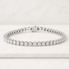 2.50 MM Round Cut Moissanite Diamond Tennis Bracelet