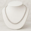 Round Cut Moissanite Diamond Tennis Necklace