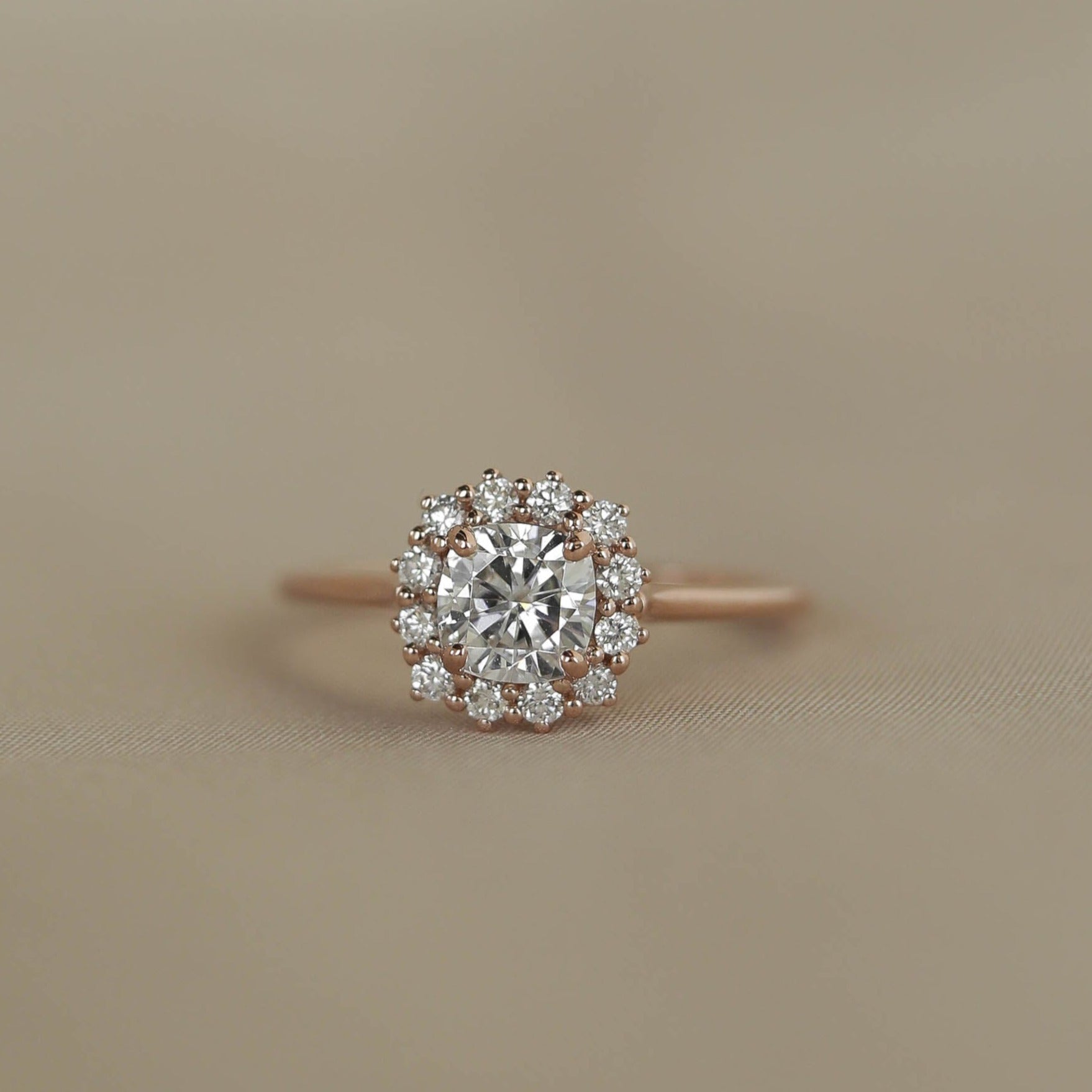 40 Carat Jumbo Fancy Yellow Lab Grown Diamond Simulant Ring