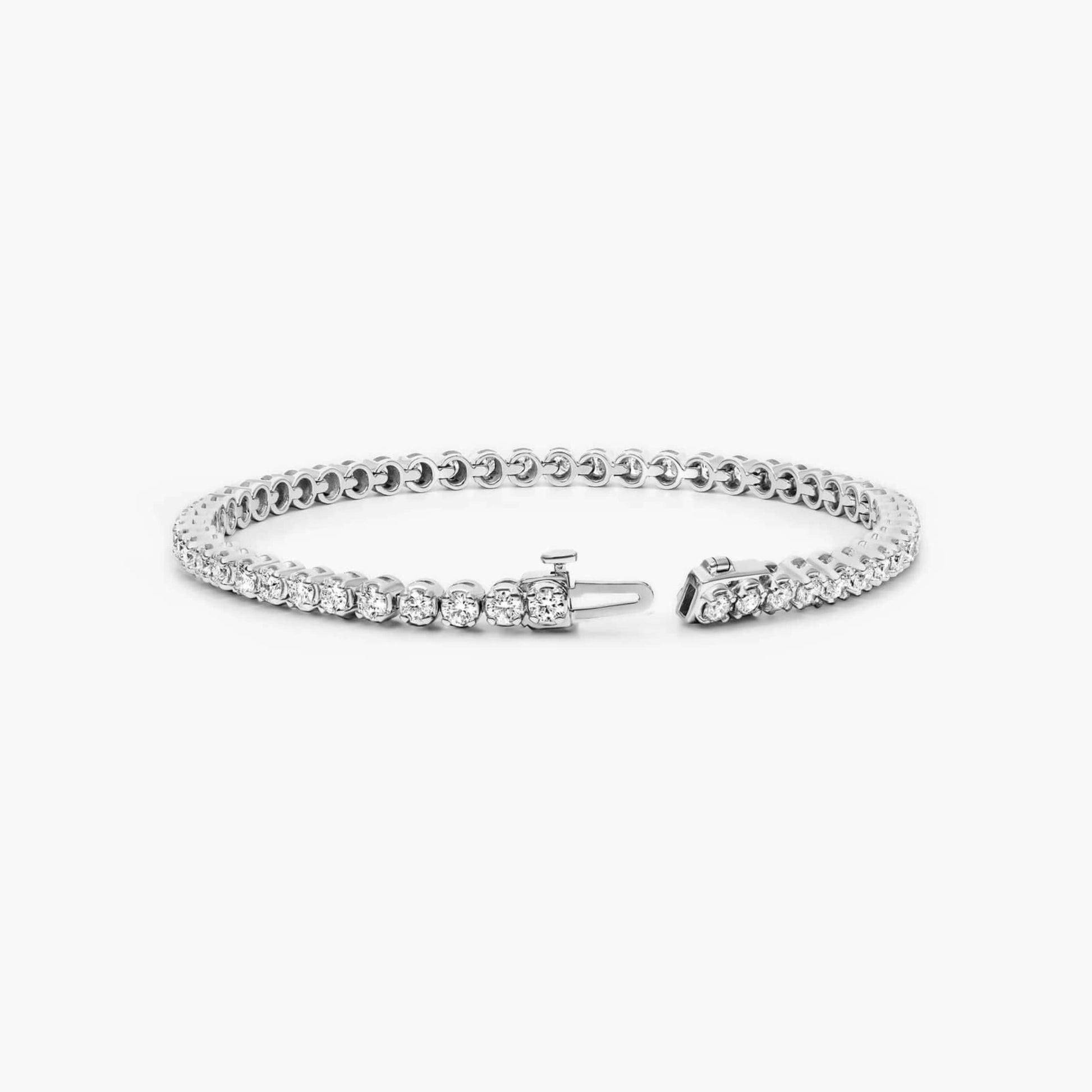 6.62 TCW Oval Cut Lab-Grown Diamond Bracelet,Ethical, Eco-Friendly