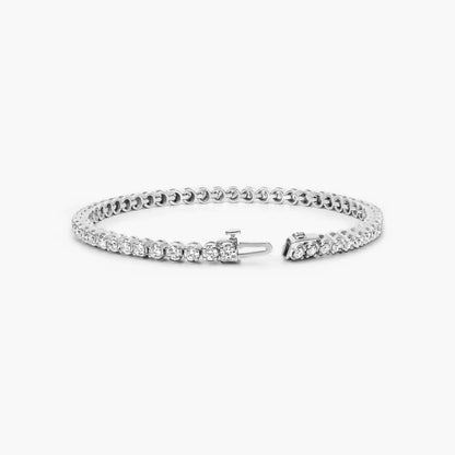 6.62 TCW Oval Cut Lab-Grown Diamond Bracelet,Ethical, Eco-Friendly