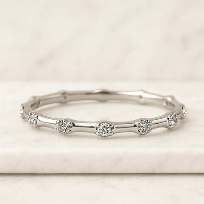 925 Sterling Silver Bride Ring Set