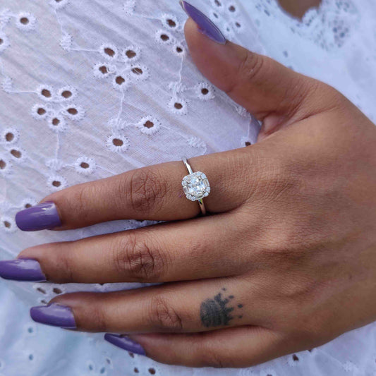 950 Platinum Gold Ring