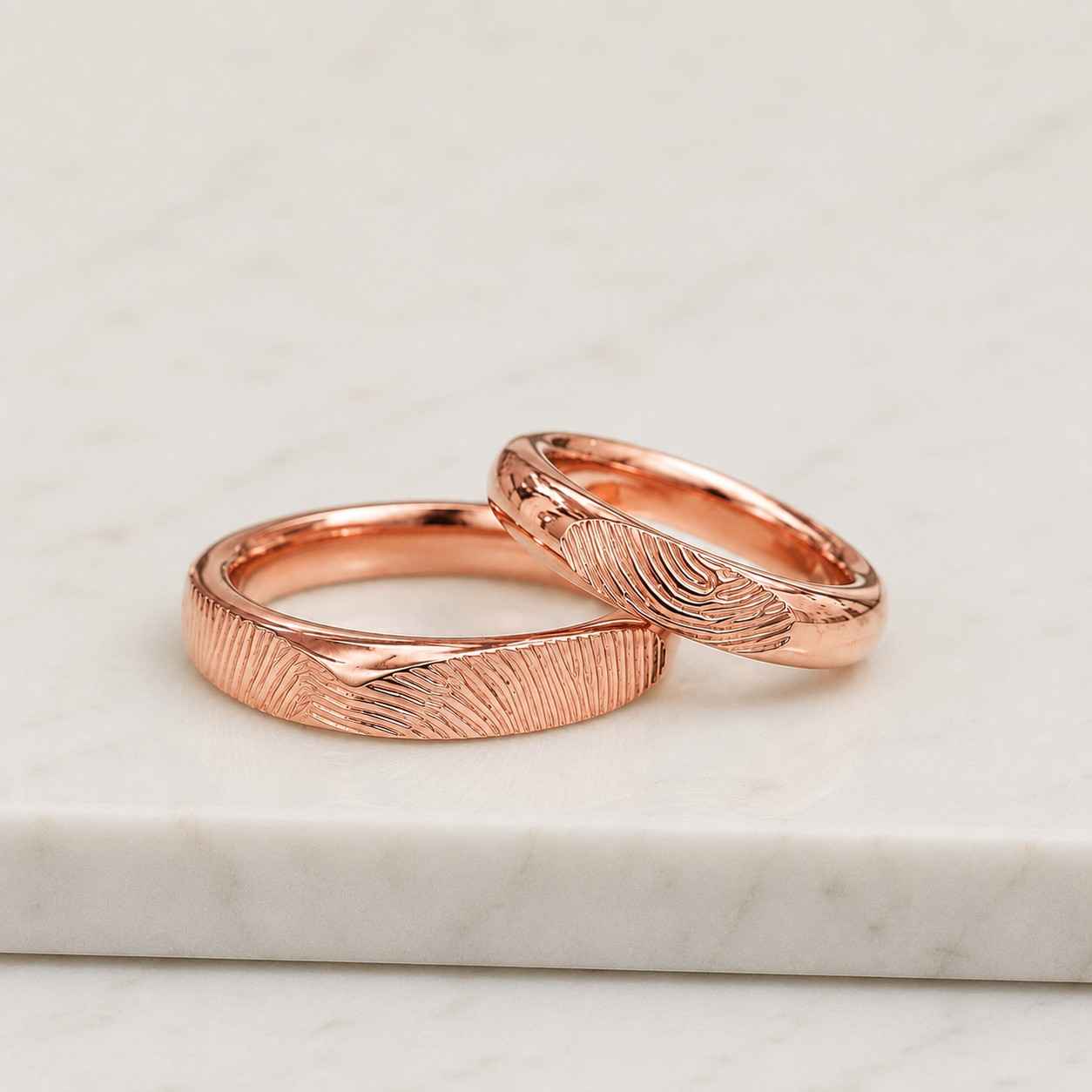 actual fingerprint ring • fingerprint band ring • personalized fingerprint band • eternity ring • wedding band • custom jewelry
