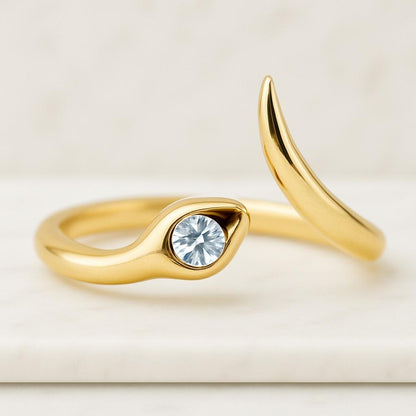 Lab Grown Diamond Half Eternity Ring Real Lab Diamond Wedding Ring Curved Anniversary Ring for