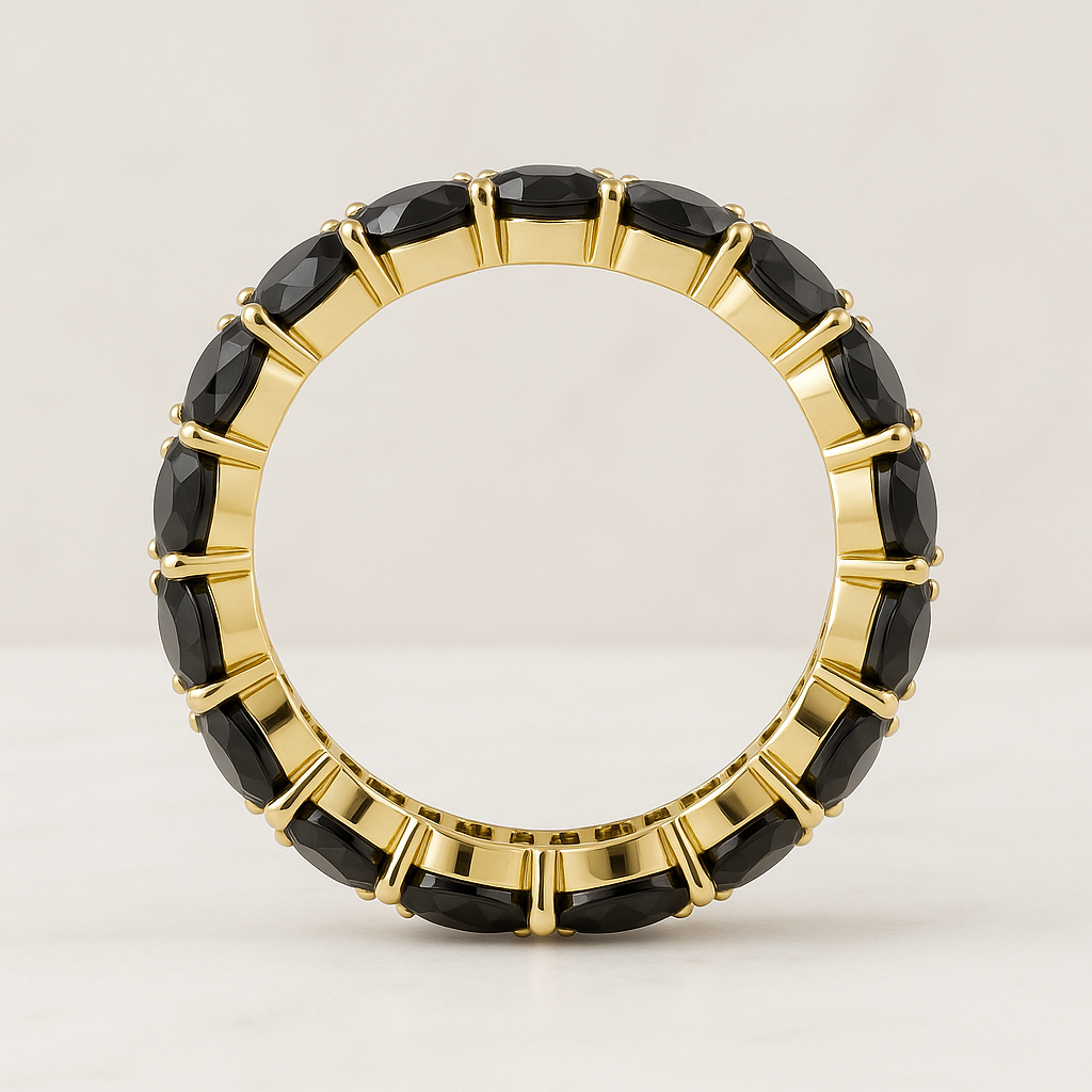 Round Cut Lab Grown Diamond Wedding Band