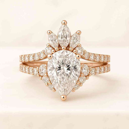 Anniversary Gift For Her Proposal Ring Lab Grown Diamond engagement ring White gold ring