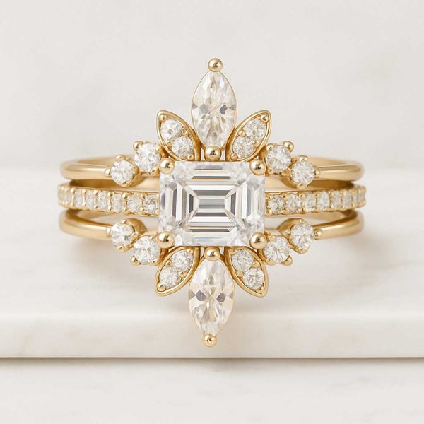 Anniversary Ring Gift Simple Marquise Diamond Ring for Proposal