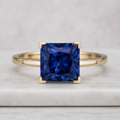 Anniversary Ring wedding ring Women gift Square Diamond Ring