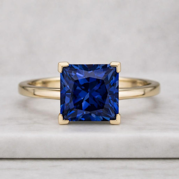 Anniversary Ring wedding ring Women gift Square Diamond Ring