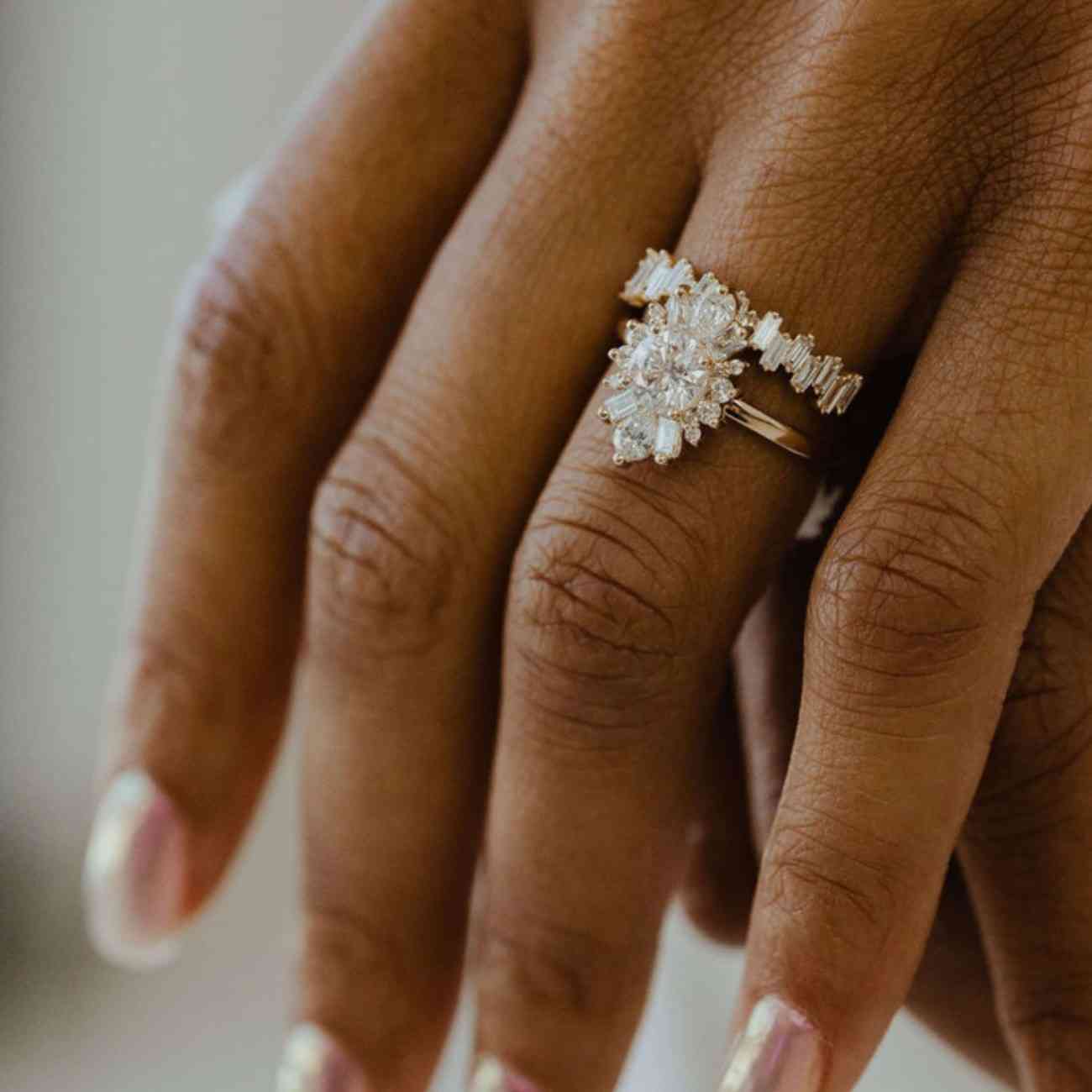 Anniversary Stack Ring for Women