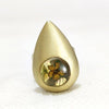 Beautiful Pressed Yellow Flower Adjustable Ring