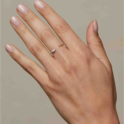 Diamond Open Cuff Band Open Claw Band