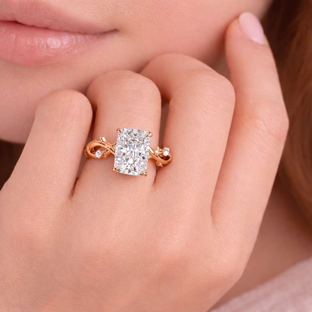 Antique Leafy Wine Ring