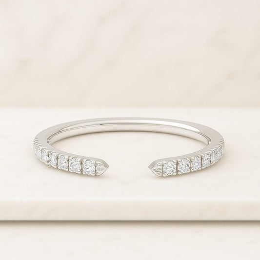 Oval Lab Grown Gold Ring