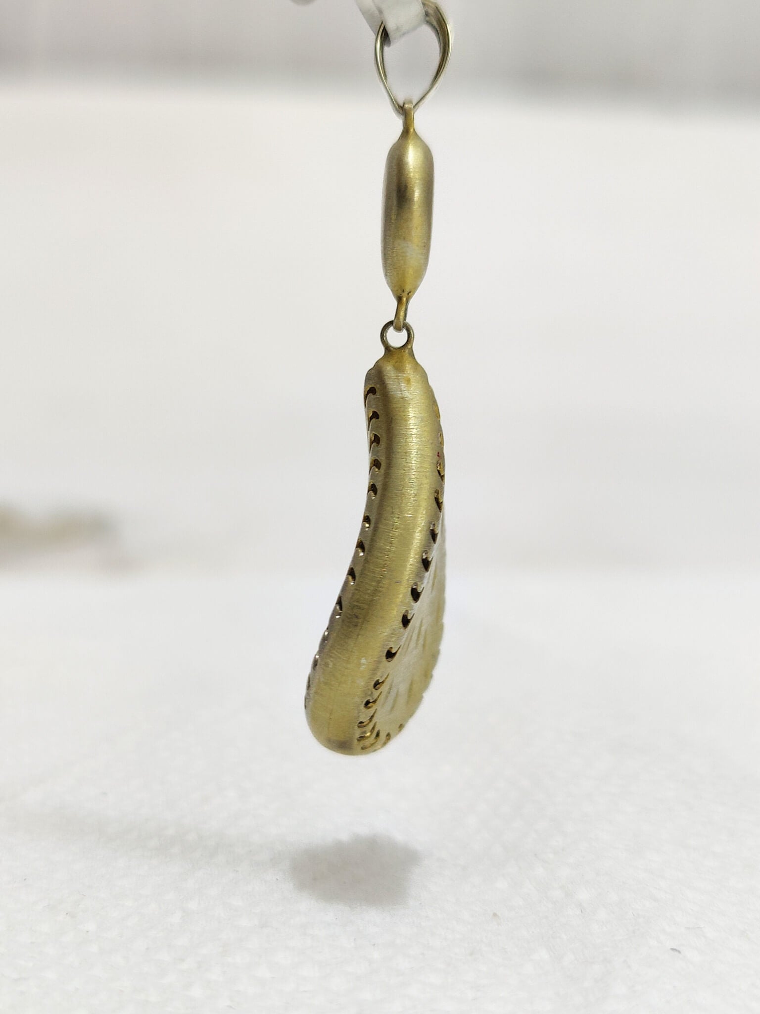 Art Deco Style Silver Pendant For Mum
