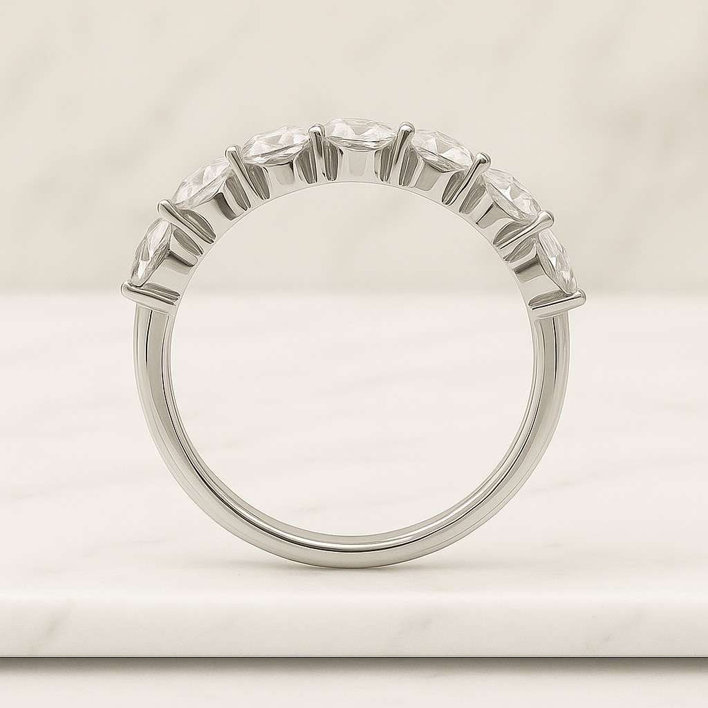 Asscher Cut Diamond Engagement Ring Genuine Lab Grown Diamond Ring Wedding Anniversary Gifts for Women Pave Setting Ring Square Diamond Ring
