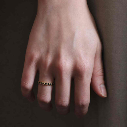 Baguette Birthstone Ring, Dainty Promise Ring, Personalized Birthstone Jewelry, Gold Stacking Ring, Minimalist Ring, Birthday Gift for Her
