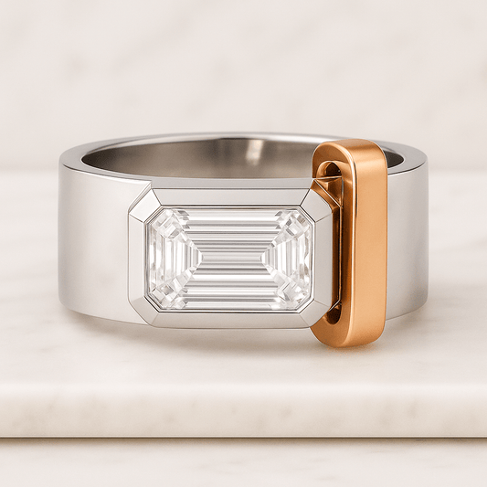 14k Gold Rope Ring Open Band Twist Design, Minimalist Jewelry