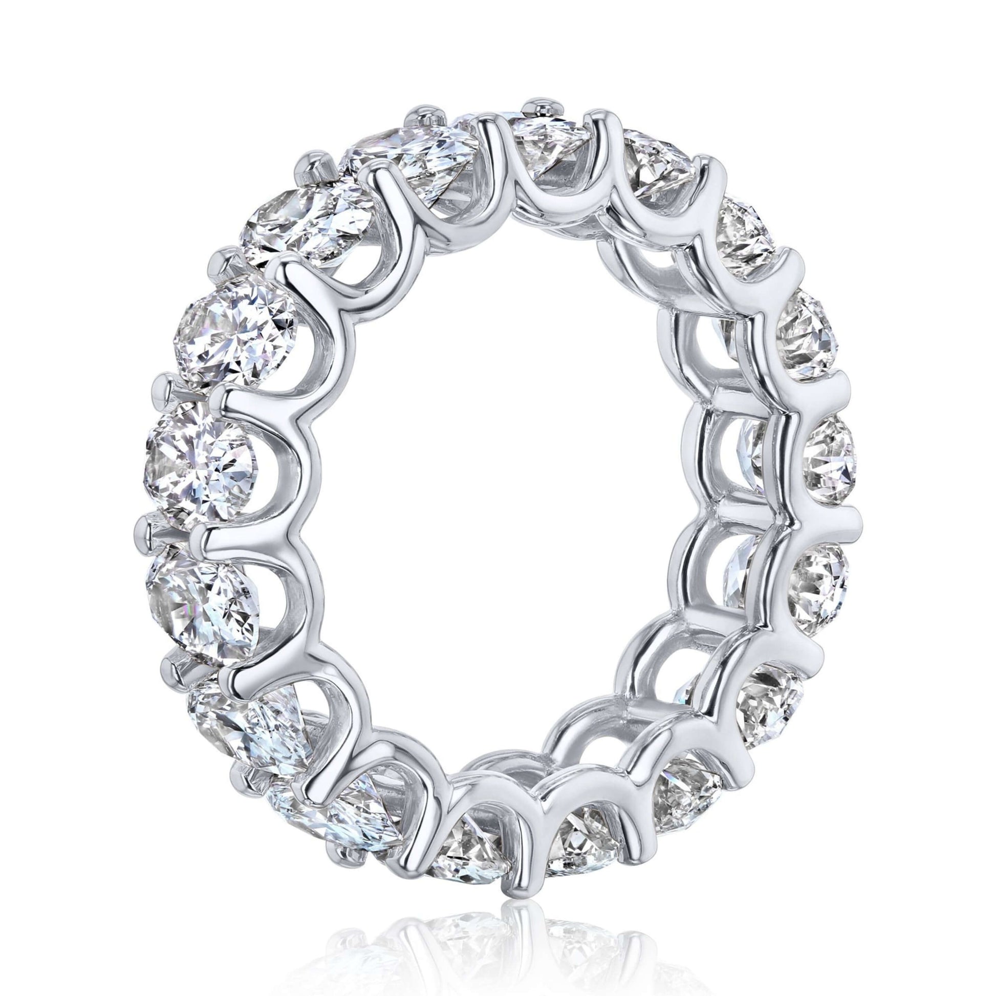 Best Anniversary Gift for Wife, Oval Cut Diamond Matching Band