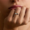 Multi Birthstone Infinity Ring